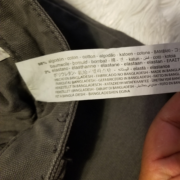 NWT MENS ZARA STEEL GRAY DENIM SHORTS SIZE 44 - Picture 7 of 8